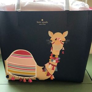New with tags Kate spade camel tote